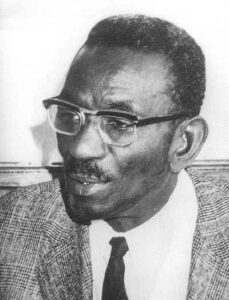 Portrait de Cheikh Anta Diop